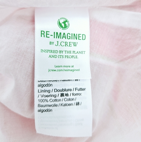 J Crew Cotton Striped Square Neck Midi Dress Pockets - Picture 8 of 13